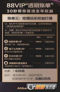 淘宝的88vip值得开吗（88会员是88元一年吗）